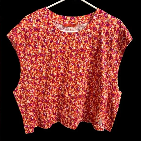 FREE PEOPLE Inspire Printed Tank - Brick - Picture 2 of 5